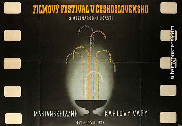 Festivalový plakát 1946