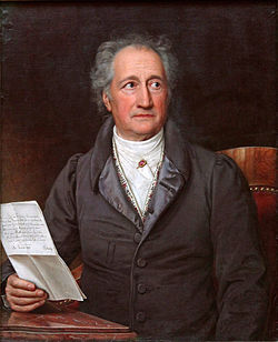 Johann Wolfgang Goethe portrét