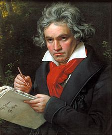 Ludwig van Beethoven portrét