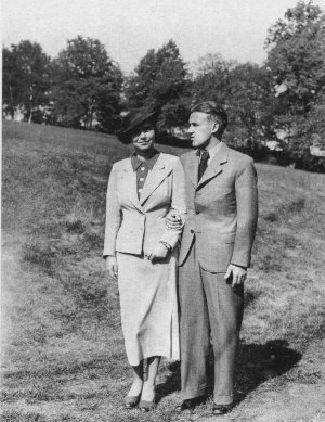 Karl Josef Hahn s ženou