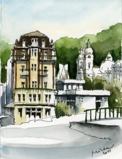 Eduard Milka, Karlovarský motiv-V., 2011
