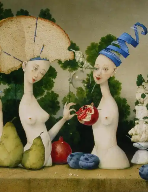 Zdenek Janda, Garden at Fontainebleau