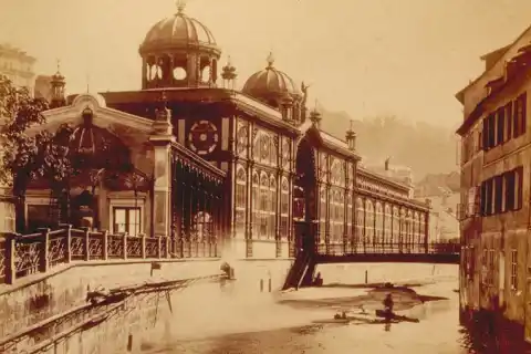 František Fridrich, Vřídelní kolonáda, 1870