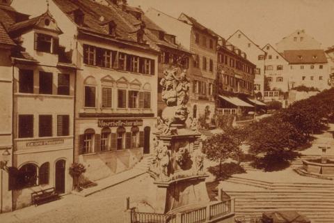 František Fridrich, Zámecké schody, 1870