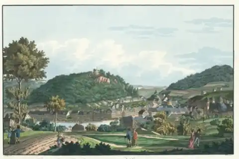 Antonín Pucherna, Pohled na Karlovy Vary