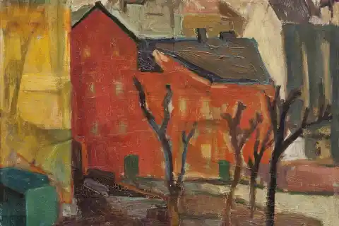 Karel Retter, Červený dům